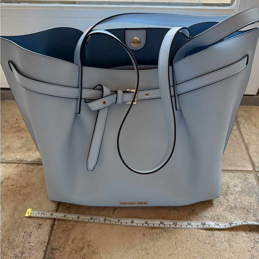 Michael Kors Blue Tote Bag